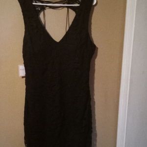 Bisou bisou black cocktail dress